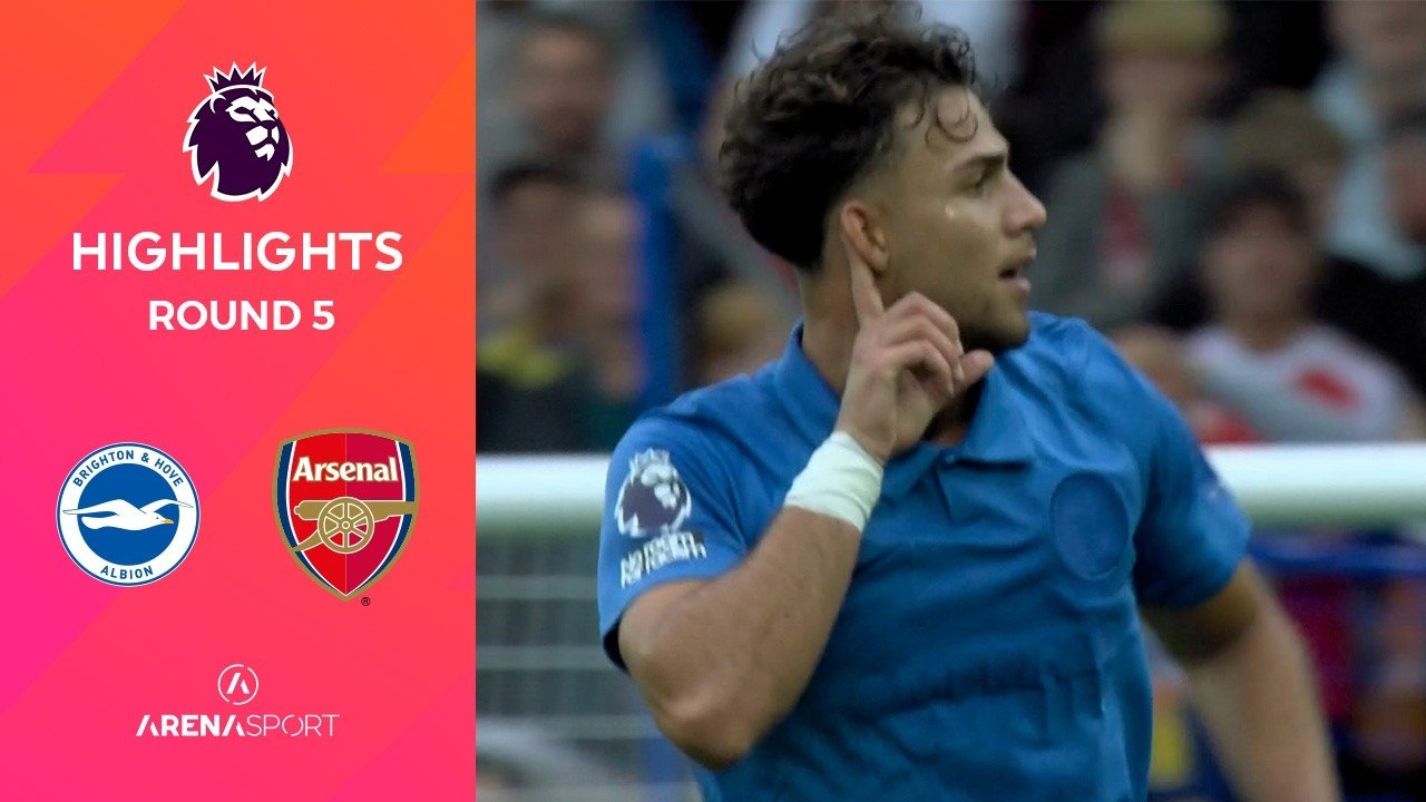 Brighton thrash Arsenal 3-0 at home