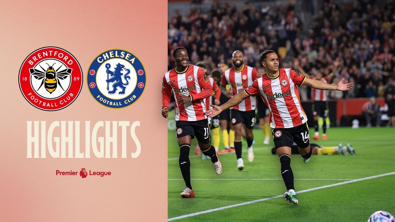 Brentford thrash Chelsea 3-0 at home