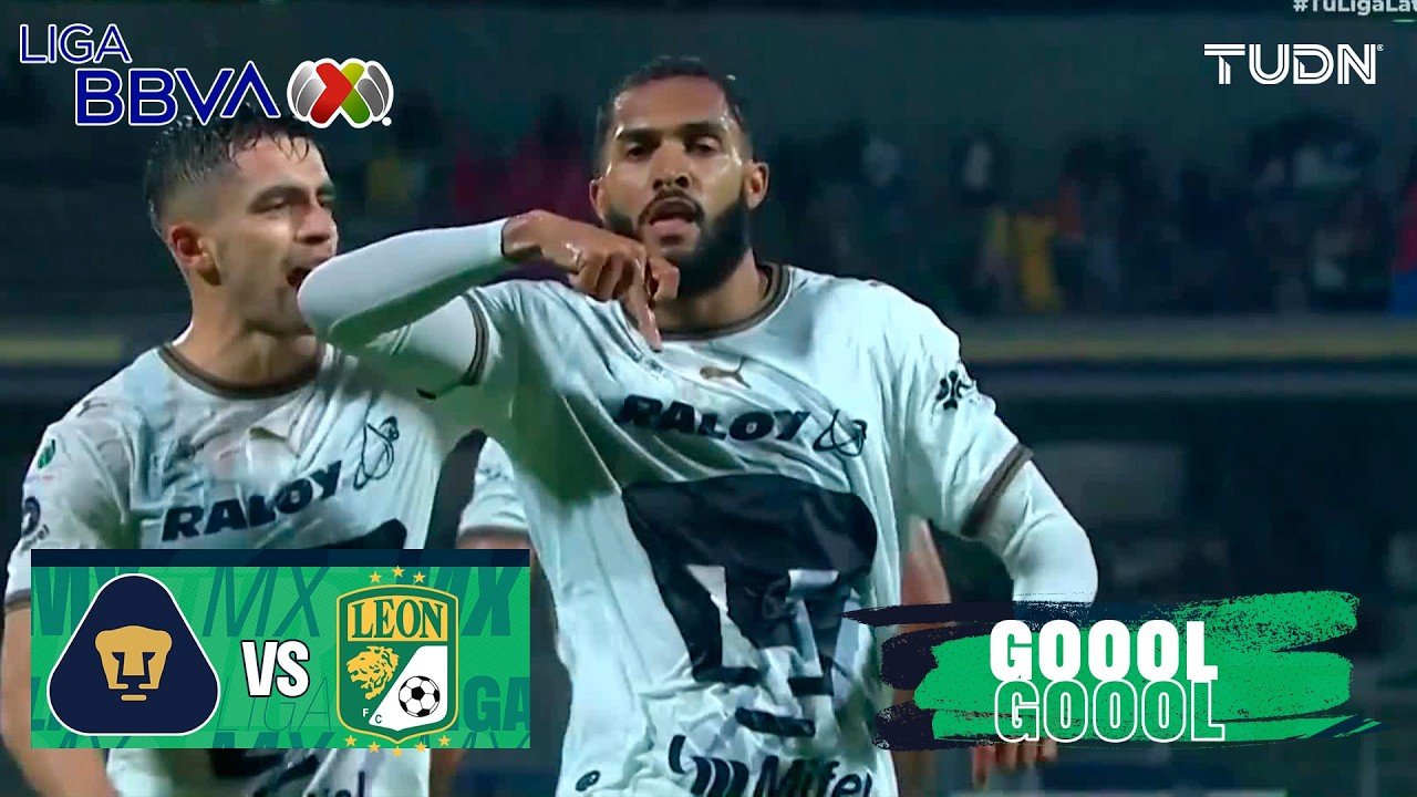 Pumas 1 - 0 León — 45' Juninho