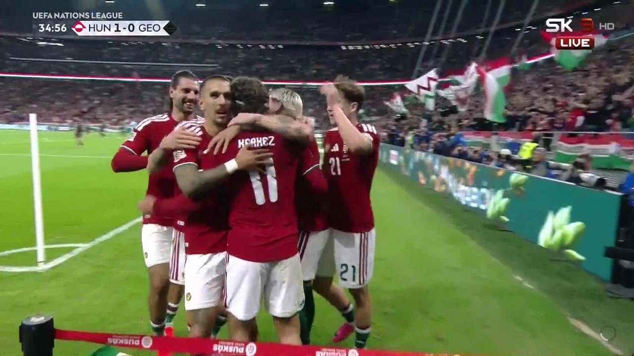 Hungary 1-0 Georgia