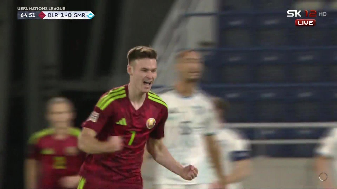 Belarus thrash San Marino 4-0 in Nations League