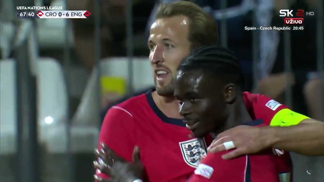 Croatia 0-7 England