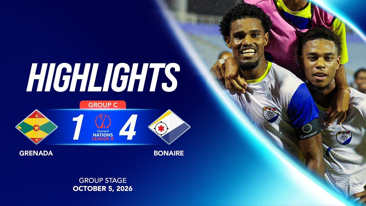 Grenada 1 - 4 Bonaire — Full Highlights