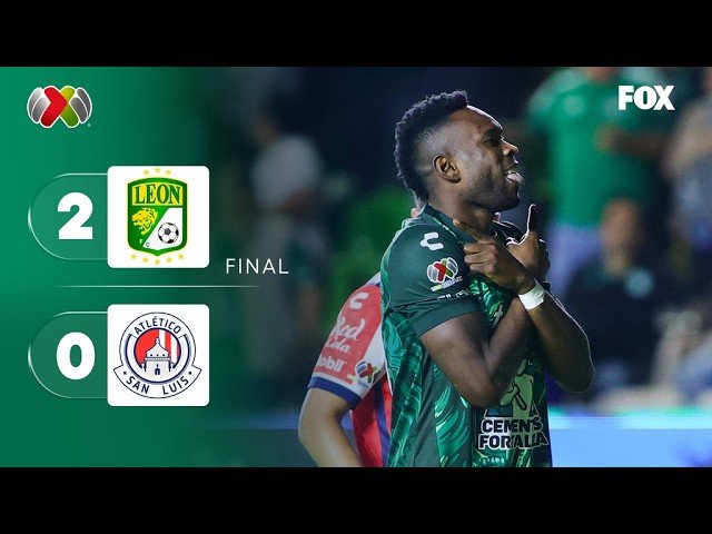 León edges past San Luis with second-half goals