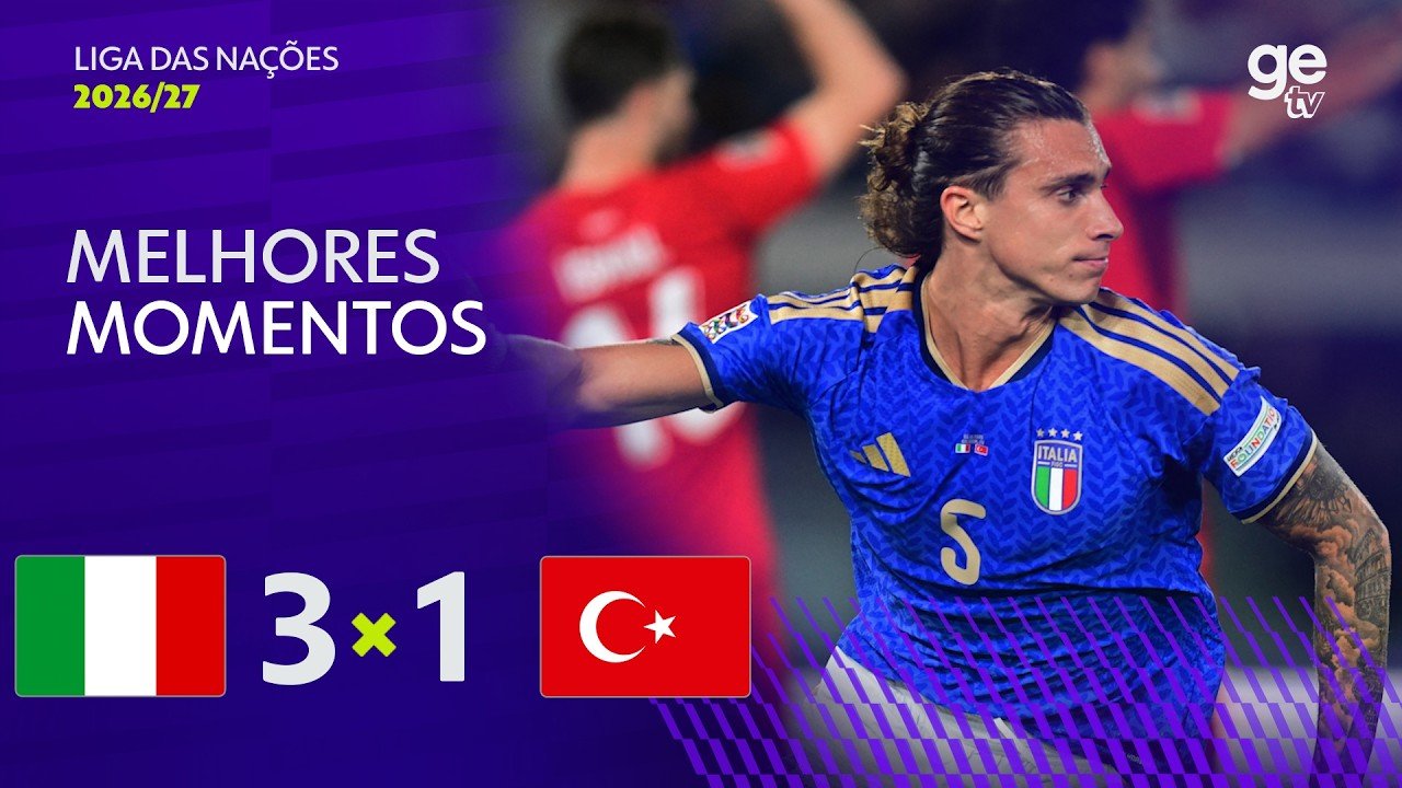 Italy beats Türkiye 3-1 in Nations League group stage