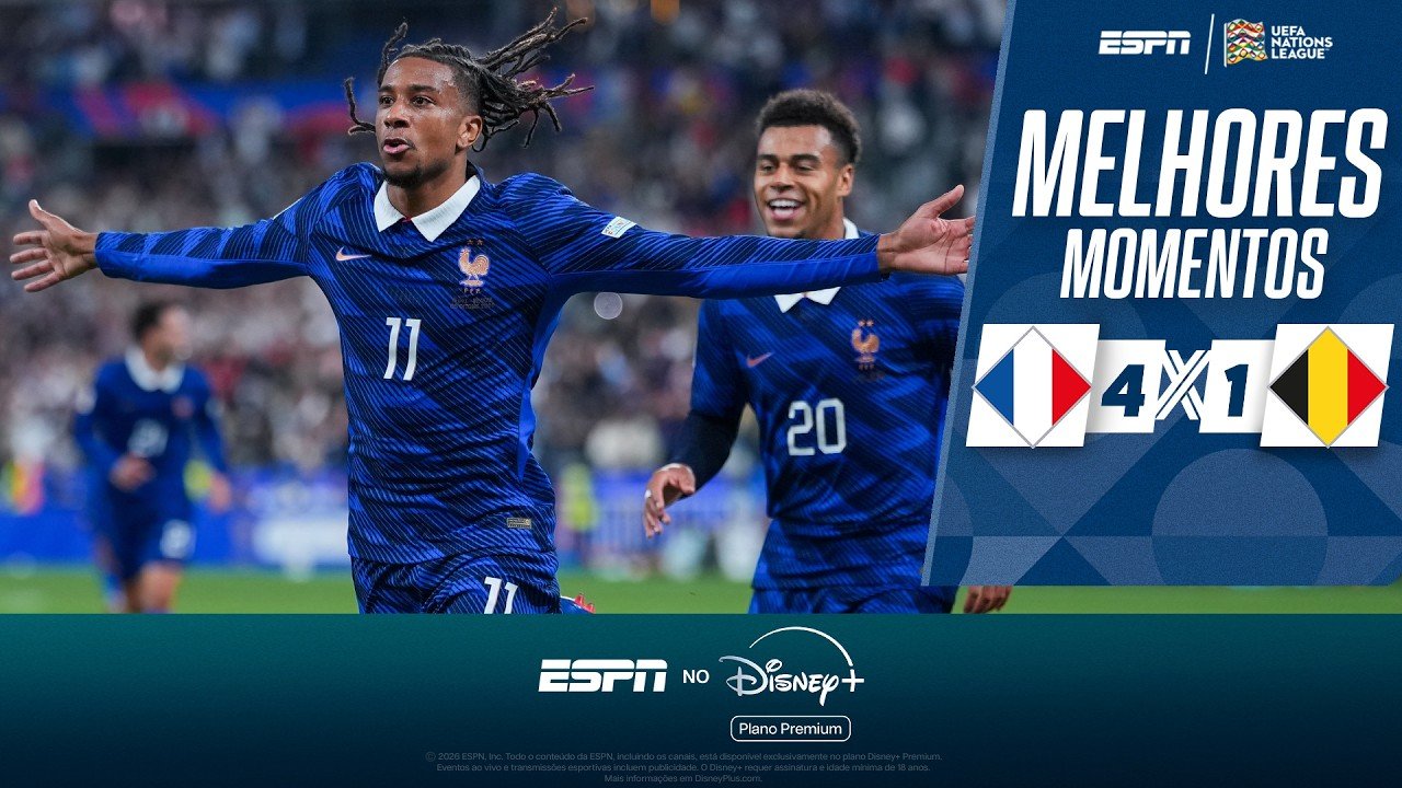 France thrash Belgium 4-1 in Nations League group stage