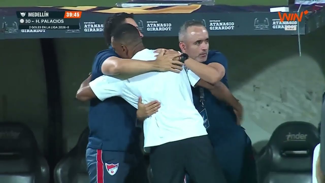 Ind. Medellín 1 - 1 Millonarios — 39' Hayen Palacios