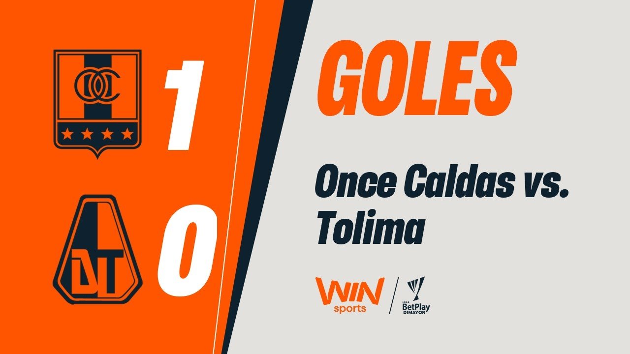 Once Caldas 1 - 0 Tolima — 8' Dayro Moreno