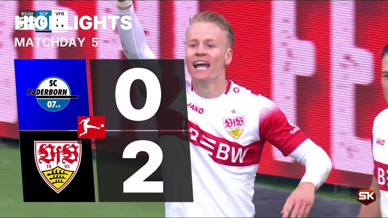 Stuttgart gana fuera de casa ante Paderborn gracias a Chabot y Führich