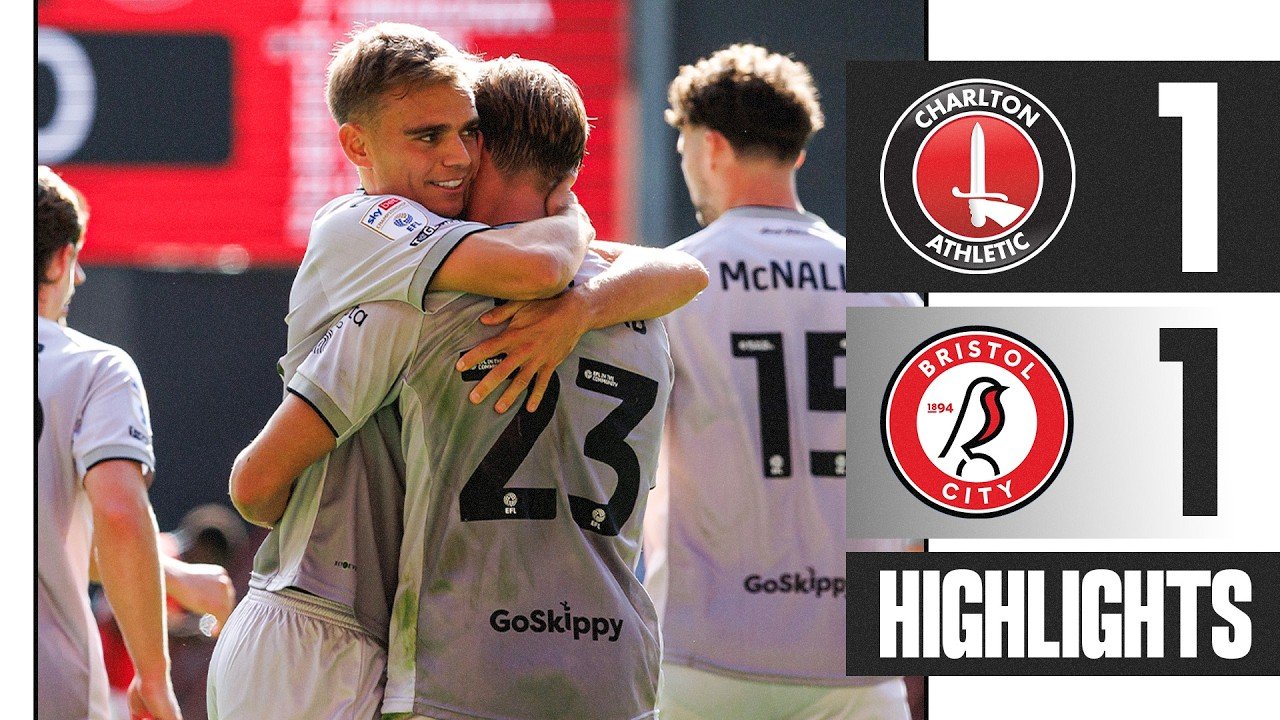 Charlton and Bristol City share the points in Championship draw