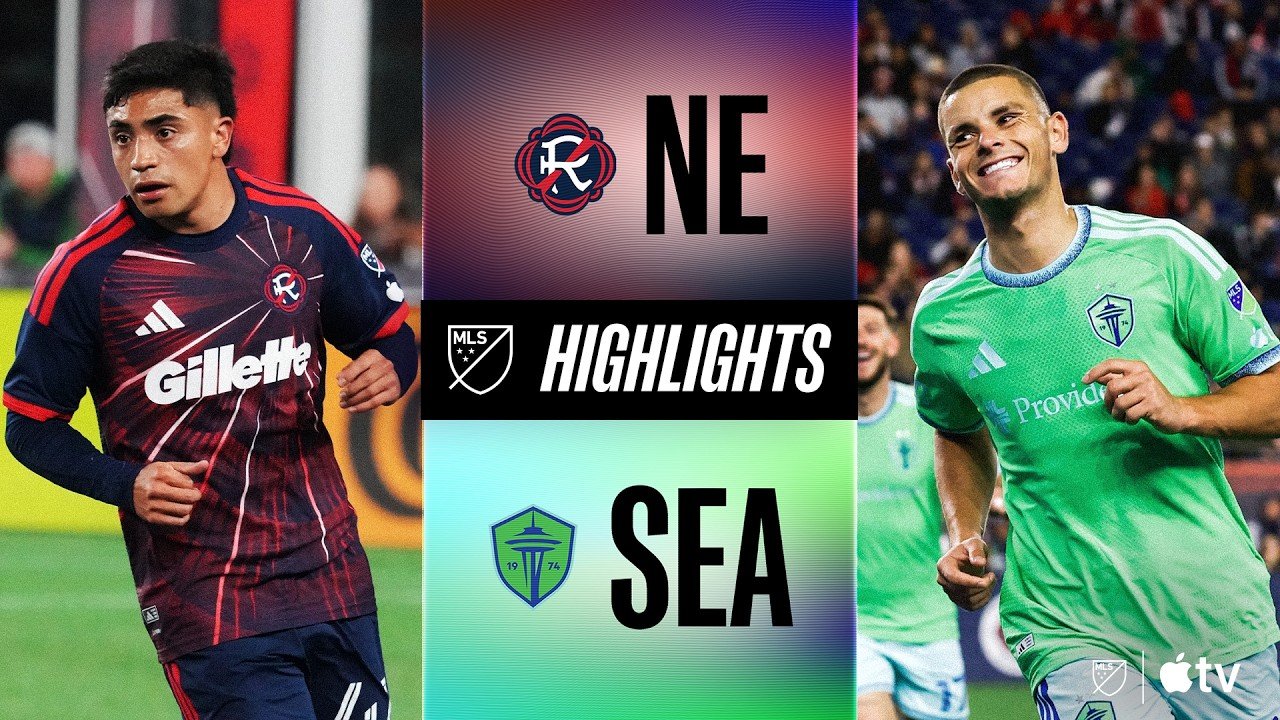 Seattle Sounders FC 0-3 victoria fuera de casa ante New England Revolution
