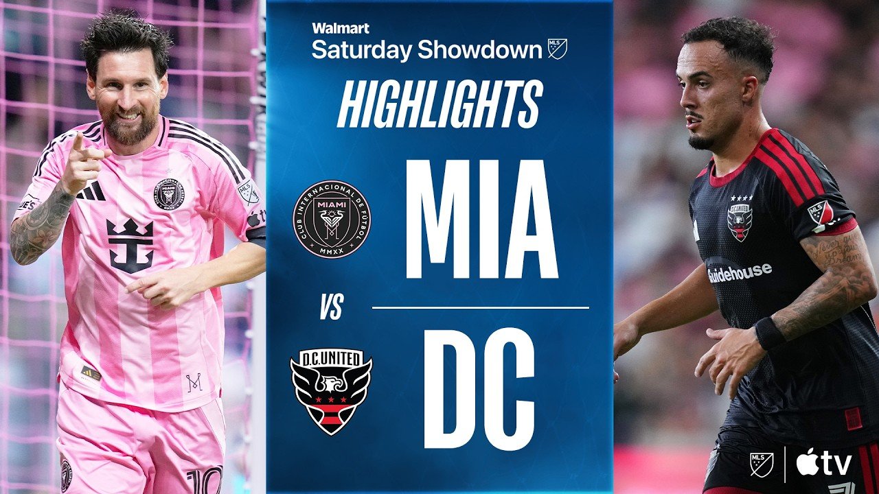 إنتر ميامي إف سي فاز على دي سي يونايتد 4-0 في دوري MLS