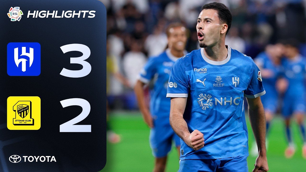Al-Hilal aguantó para vencer a Al-Ittihad tras un penalti tardío