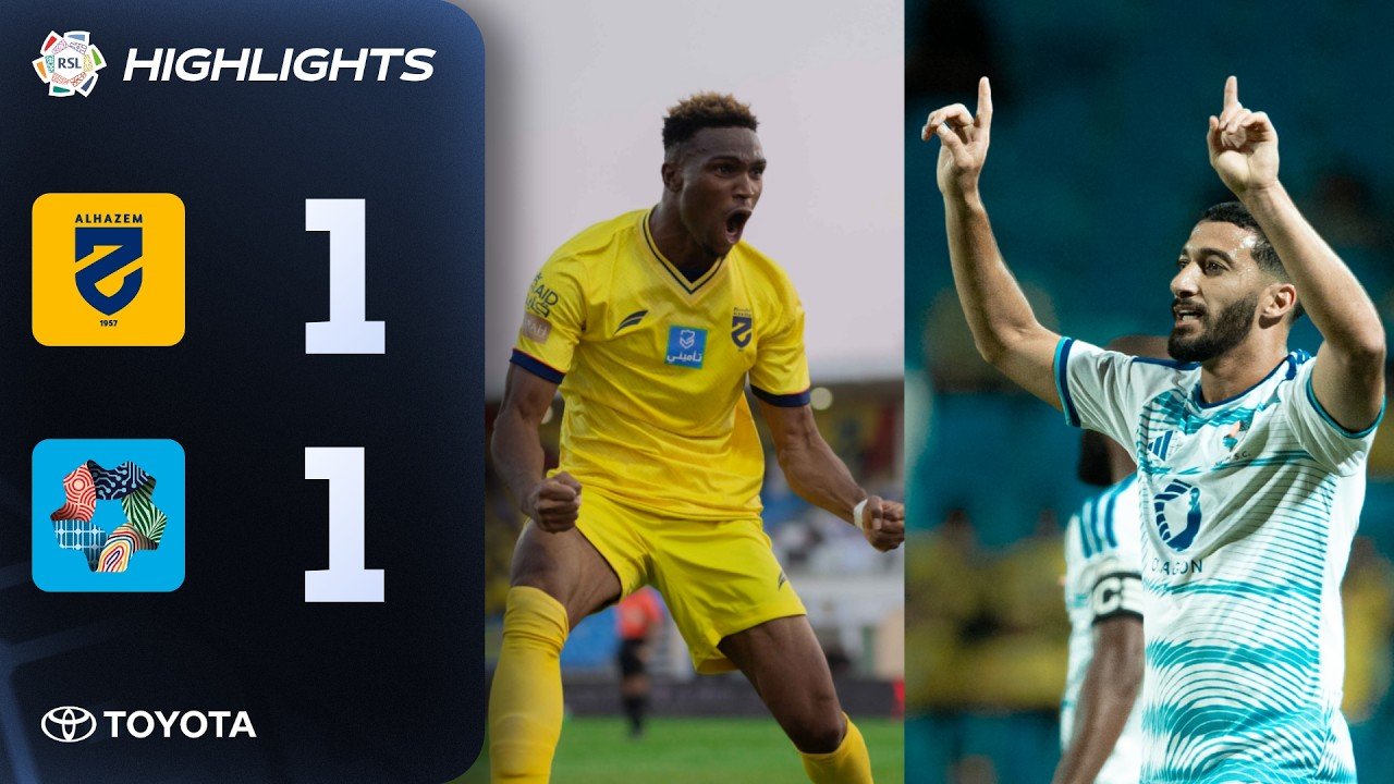 Al-Hazem and Neom SC share the points in a 1-1 draw