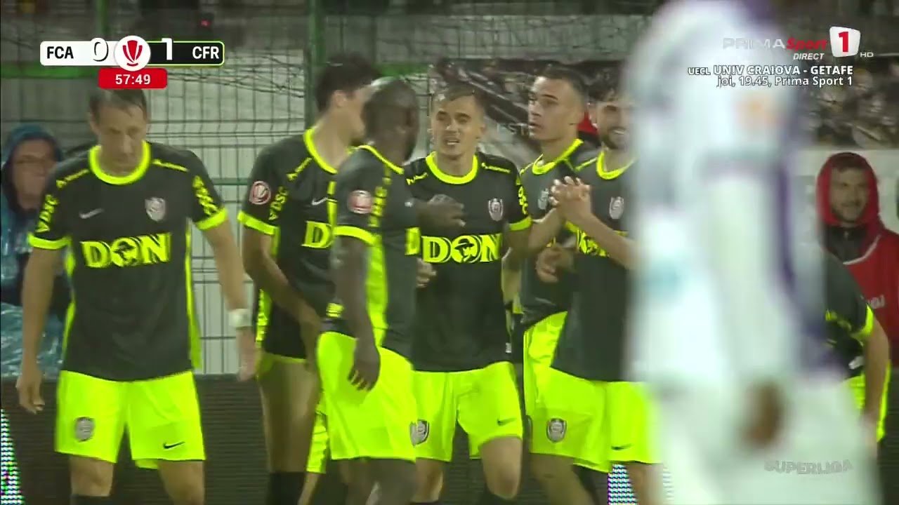 Argeș Pitești 0 - 1 CFR Cluj — Full Highlights