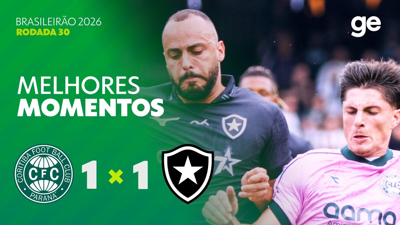 Coritiba and Botafogo share points in 1-1 draw