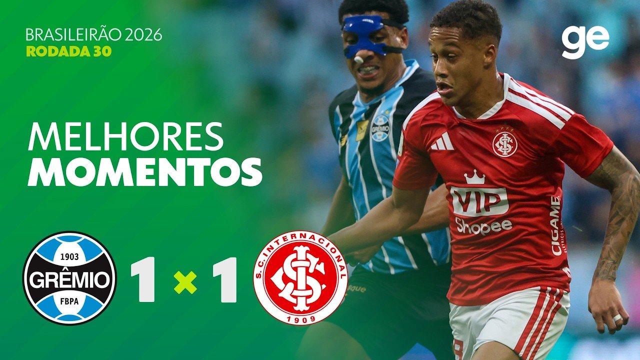 Wallace salvages a point as Grêmio and Internacional draw