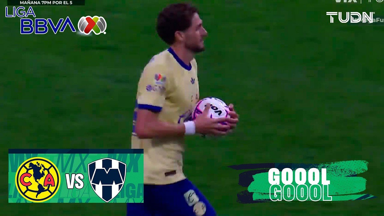 Rossi et Bueno Strike alors que Club América et CF Monterrey font match nul 1-1