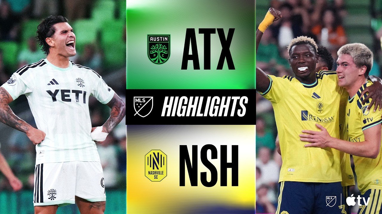 Victoire 1-4 de Nashville SC à l’extérieur à Austin FC