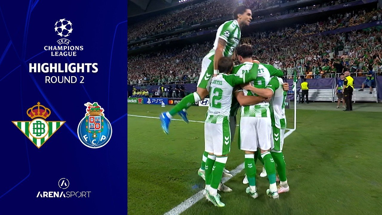 Real Betis 3 - 2 Porto — Full Highlights