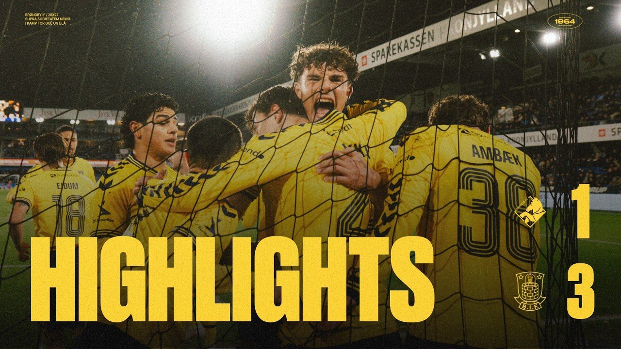 Randers 1 - 3 Brøndby — Full Highlights