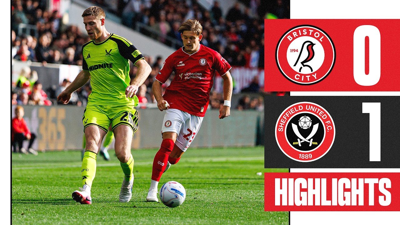 Sheffield United victoire 0-1 à l’extérieur contre Bristol City