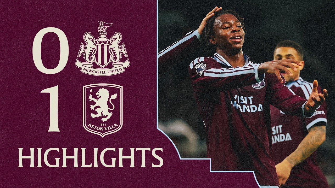 Newcastle United 0-1 Aston Villa