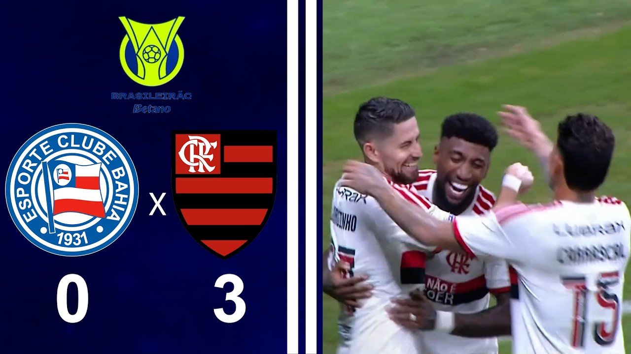 فوز فلامنغو 0-3 خارج أرضه على باهيا