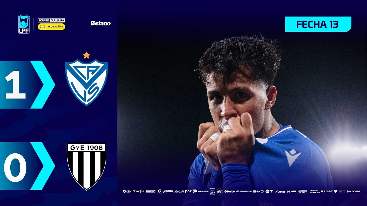 Vélez Sarsfield 1 - 0 Gimnasia Mendoza — Full Highlights