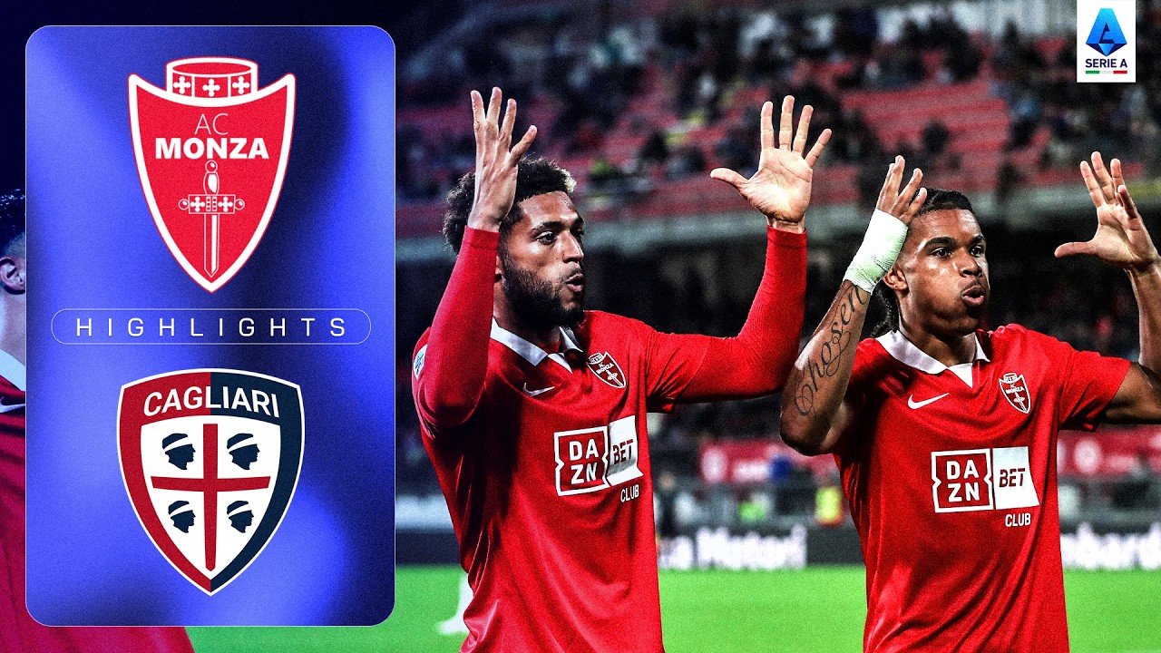 Monza 4-0 victory over Cagliari at home