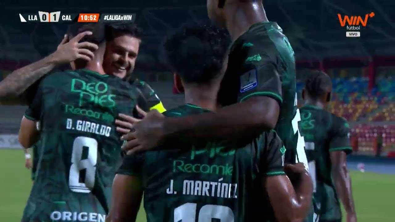 Llaneros 0 - 1 Dep. Cali — 11' Johan Martínez