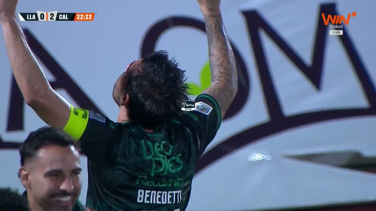 Llaneros 0 - 2 Dep. Cali — 22' Nicolás Benedetti