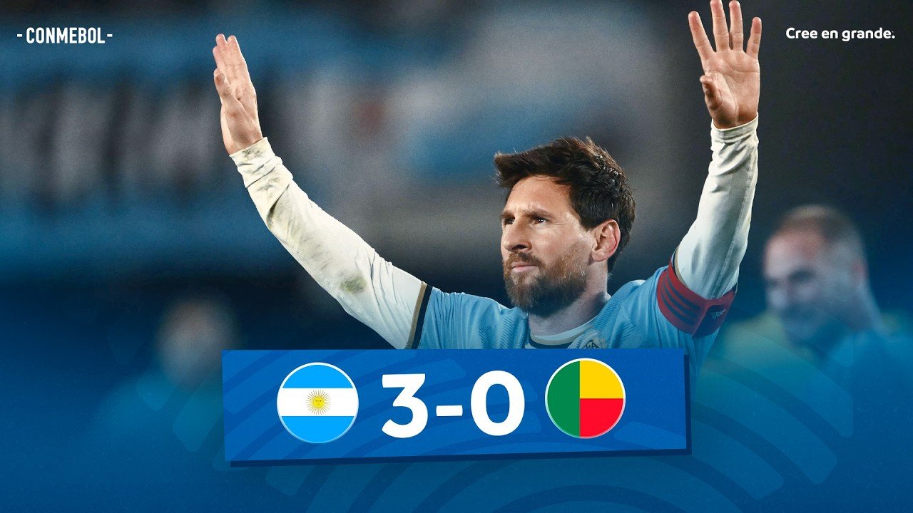 Argentina 3 - 0 Benin — Full Highlights
