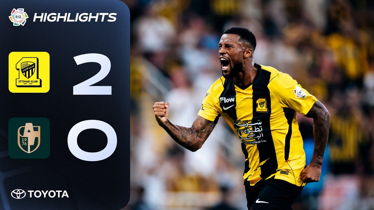 Al-Ittihad Beat Diriyah 2-0 at Home