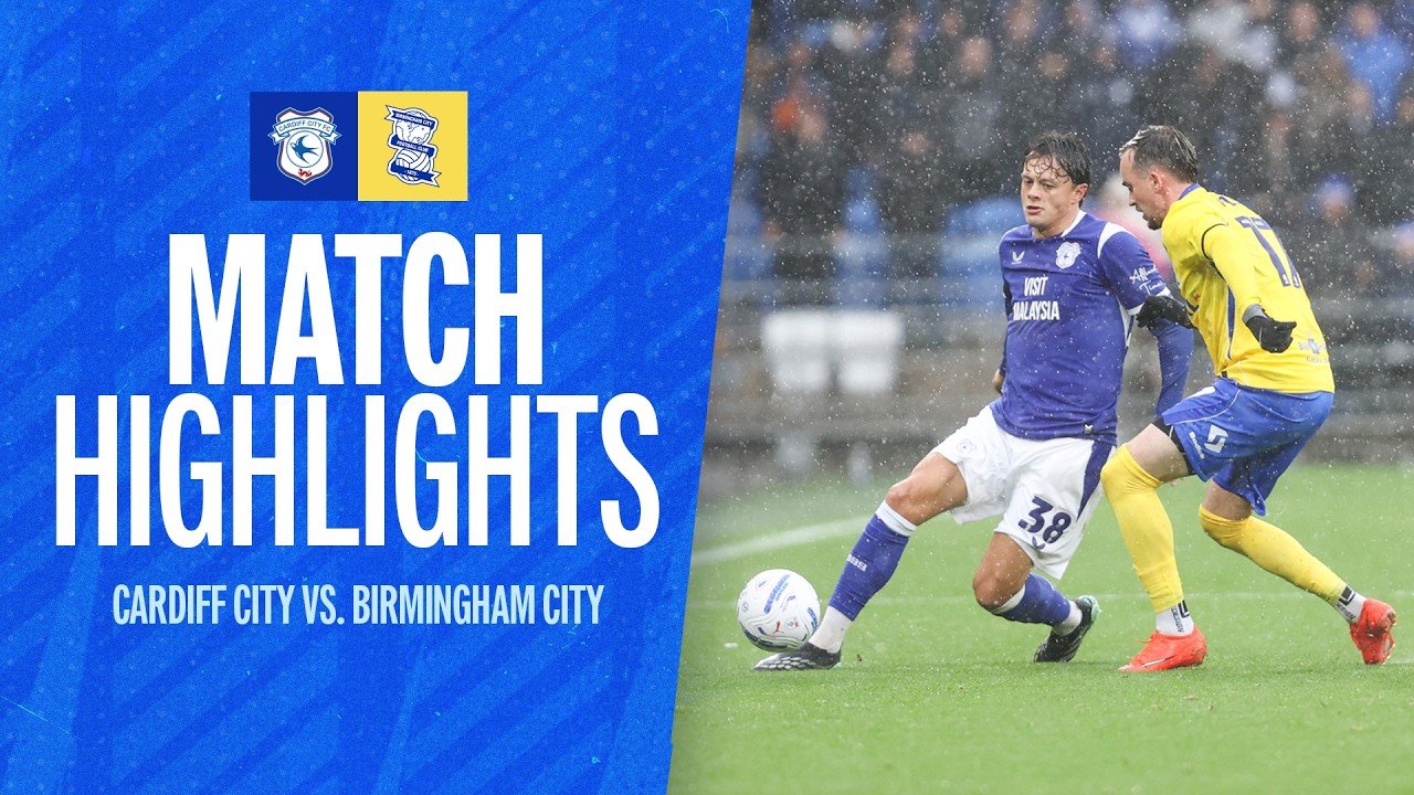 Cardiff City beat Birmingham City 1-0 in the Championship