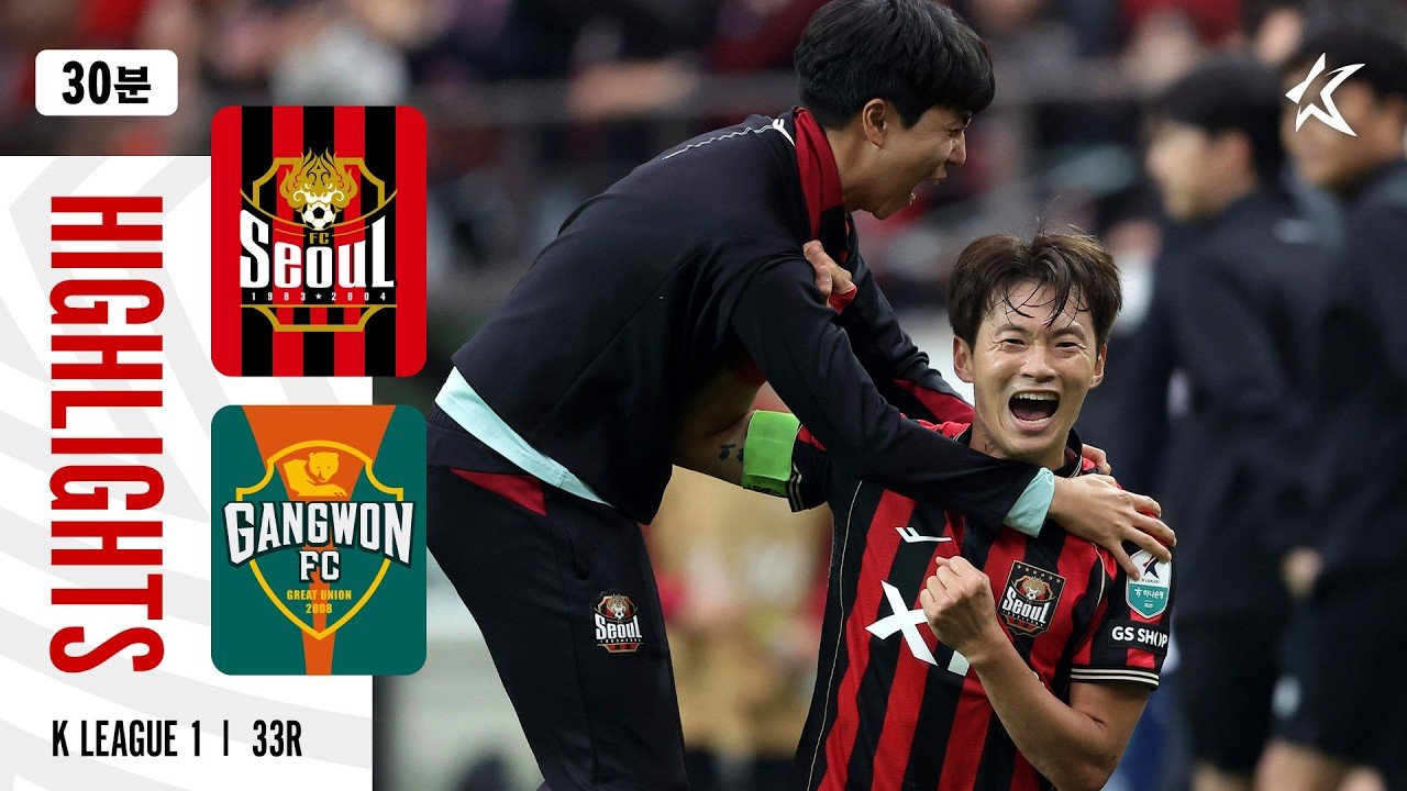 FC Seoul 1 - 1 Gangwon — Full Highlights