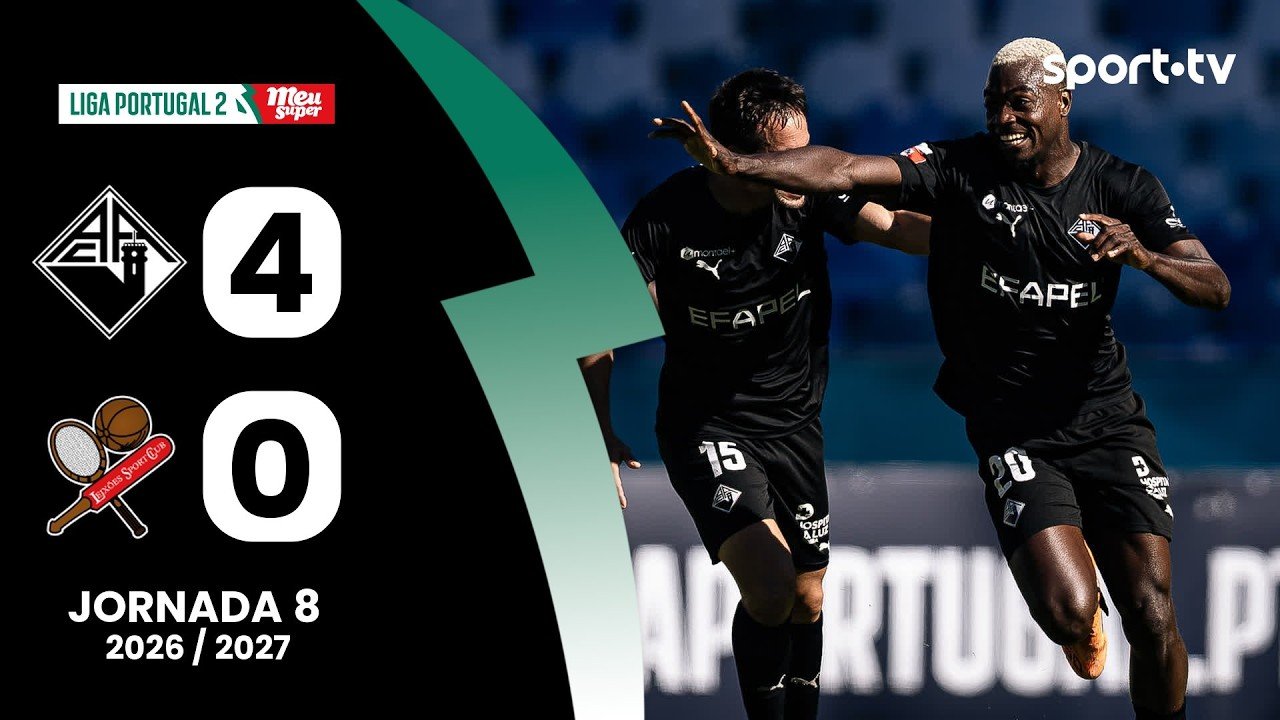 Académica 4 - 0 Leixões — Full Highlights