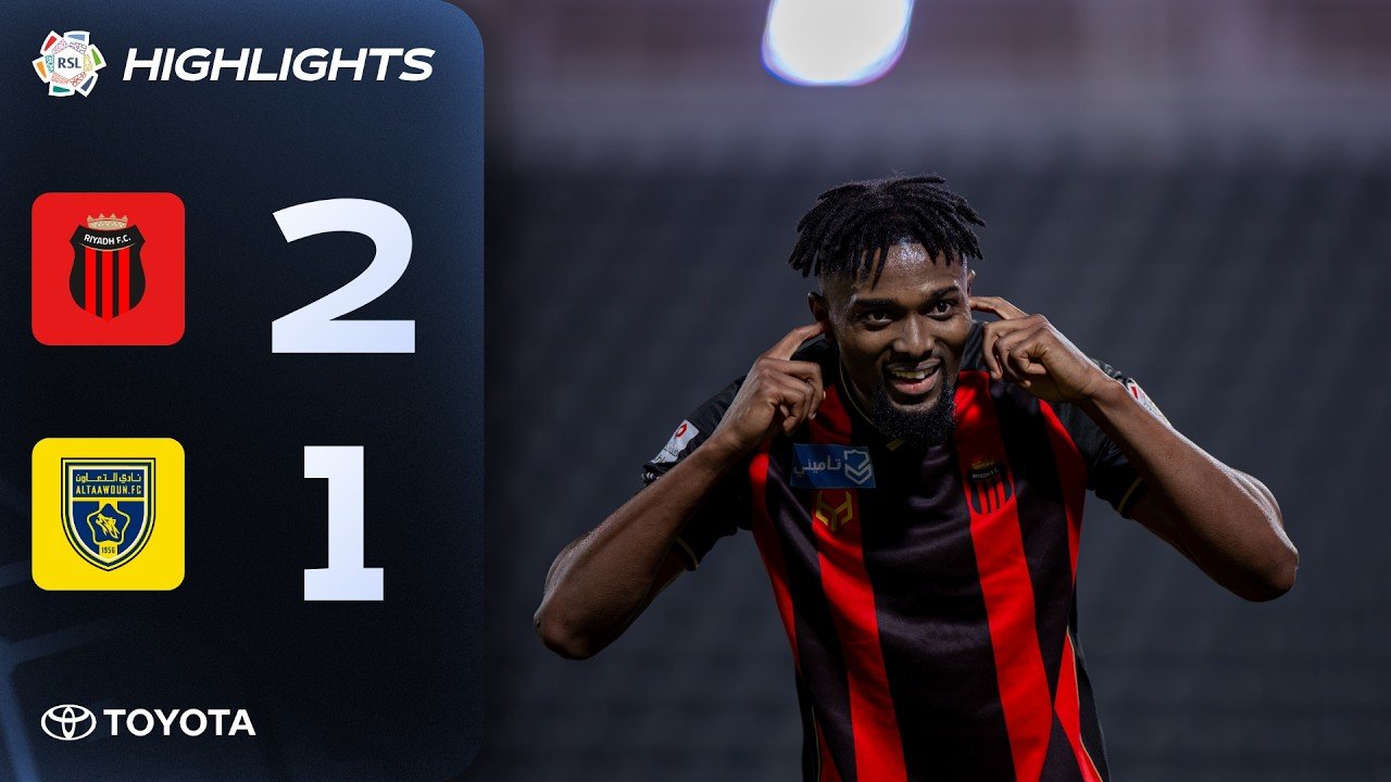 Al-Riyadh 2-1 Al-Taawoun