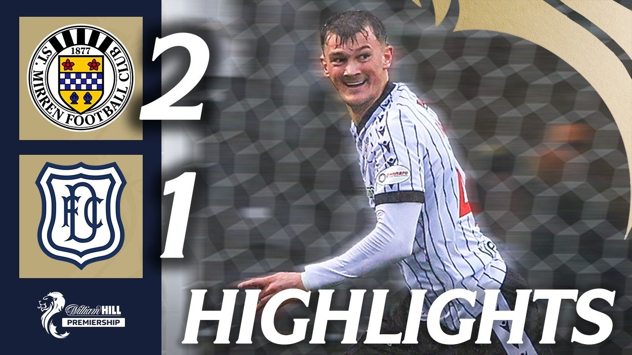 St Mirren 2 - 1 Dundee — Full Highlights