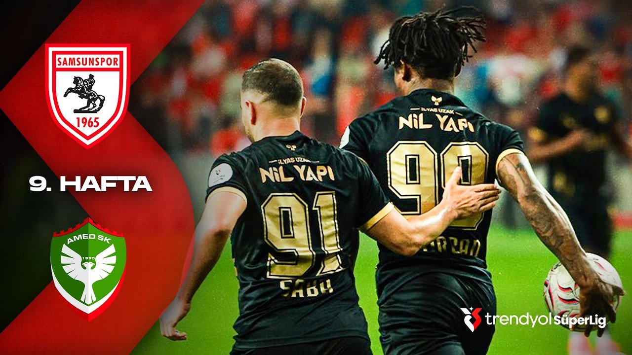 Samsunspor 1 - 2 Amed — Full Highlights
