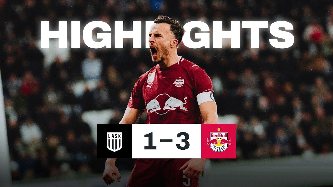 LASK 1 - 3 RB Salzburg — Full Highlights