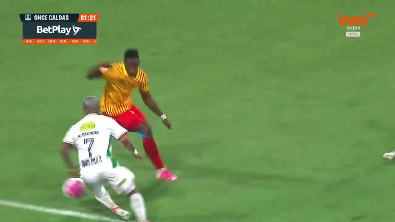 Once Caldas 1 - 0 Deportivo Pereira — 81' Edwin Torres