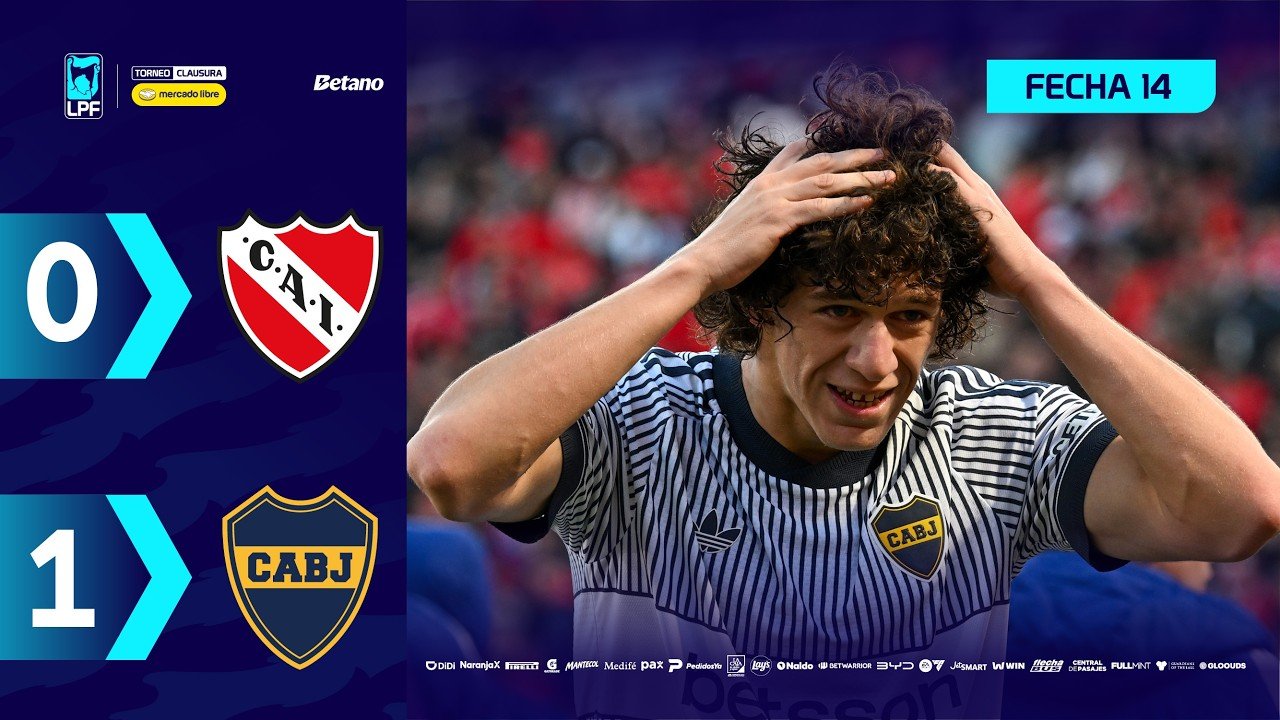 Independiente 0 - 1 Boca Juniors — Full Highlights