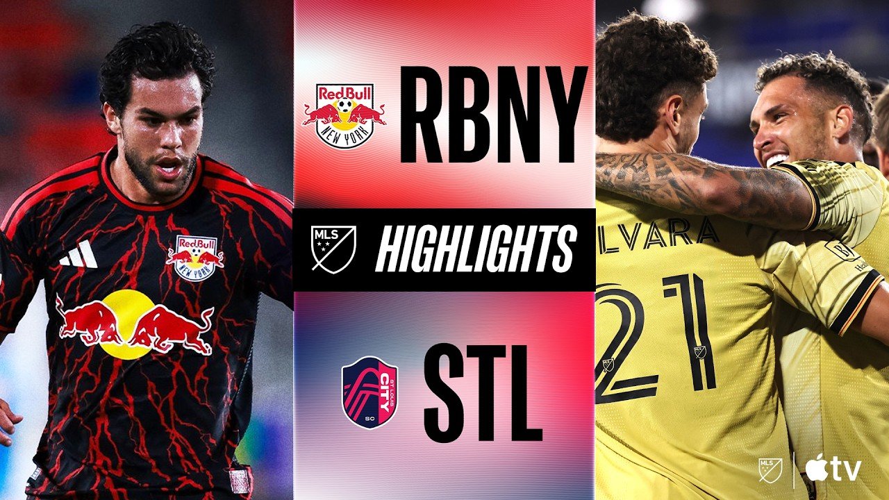 NY Red Bulls 0 - 3 St. Louis — Full Highlights