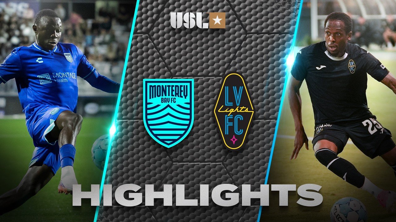 Monterey Bay 2 - 1 Las Vegas Lights — Full Highlights