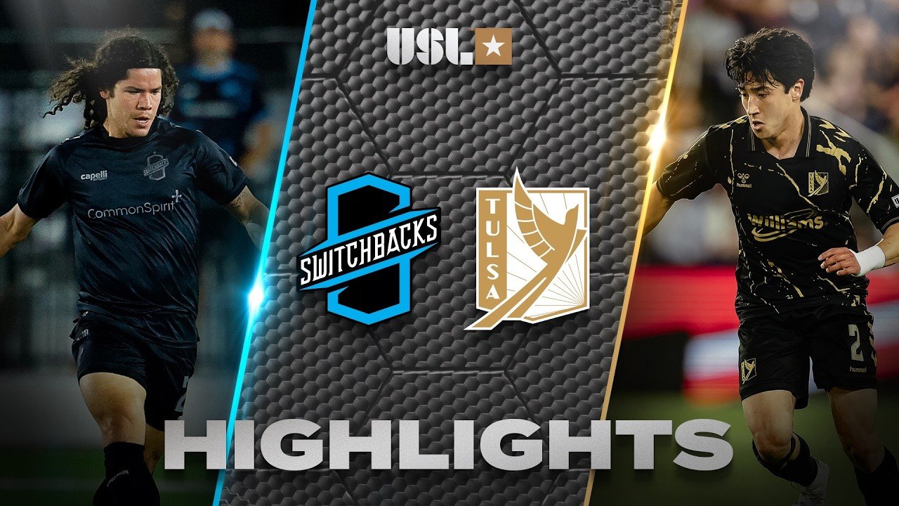 Switchbacks FC 2 - 0 FC Tulsa — Full Highlights