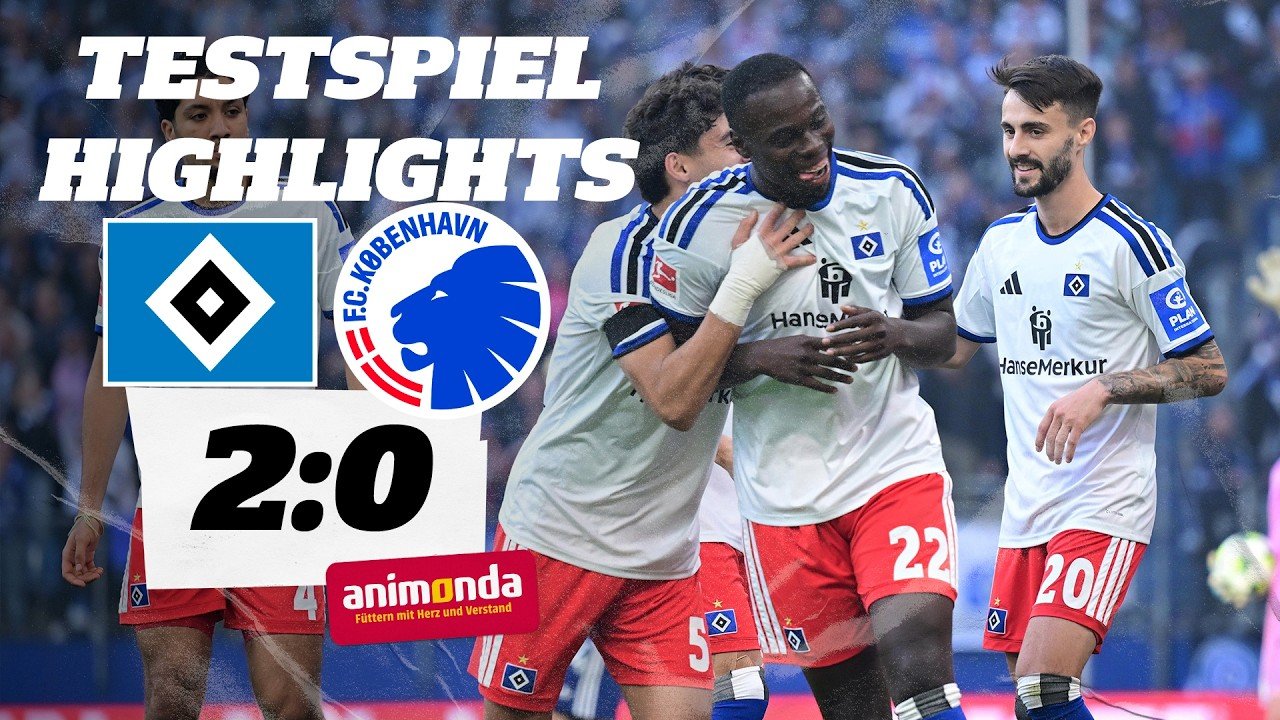 HSV 2 - 0 København — Full Highlights