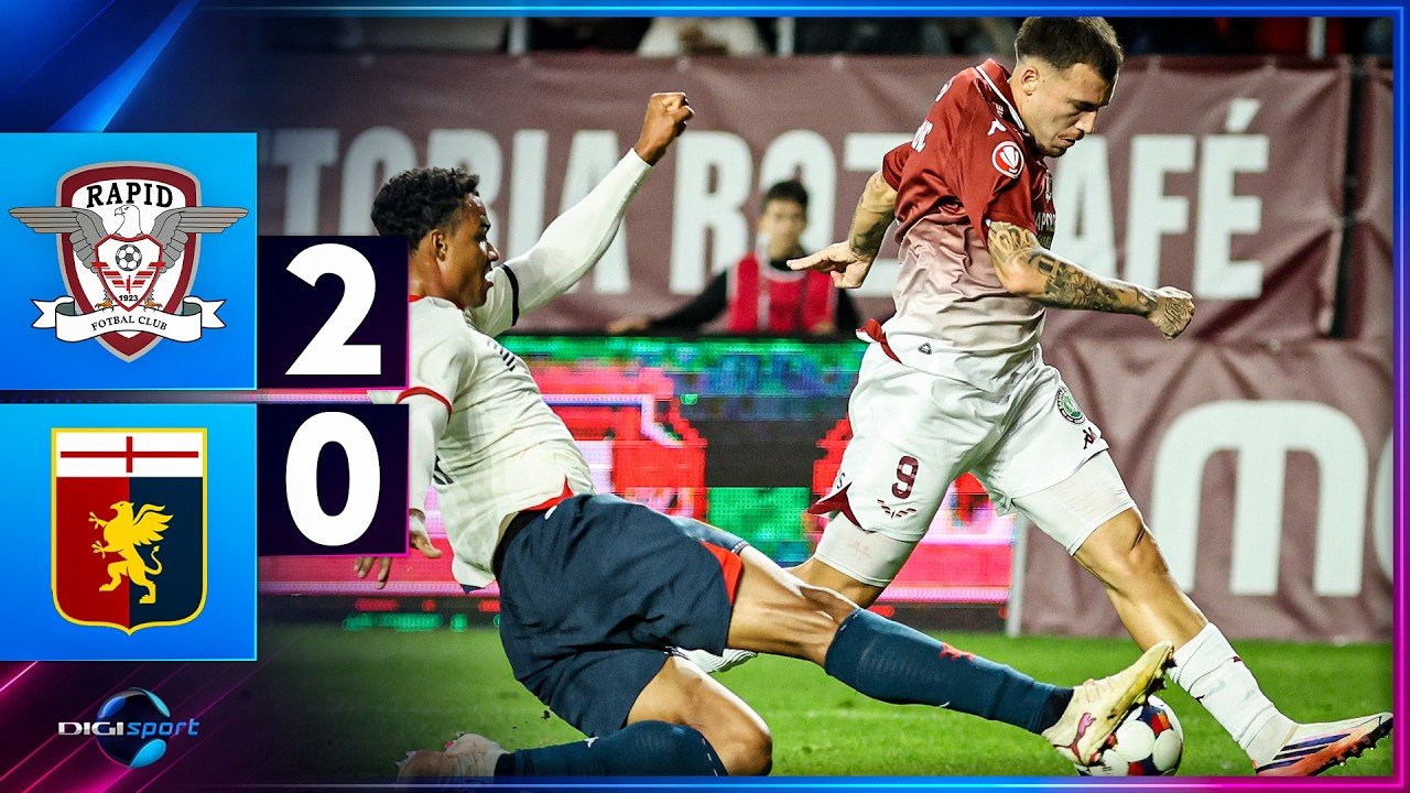 Rapid București 2 - 0 Genoa — Full Highlights
