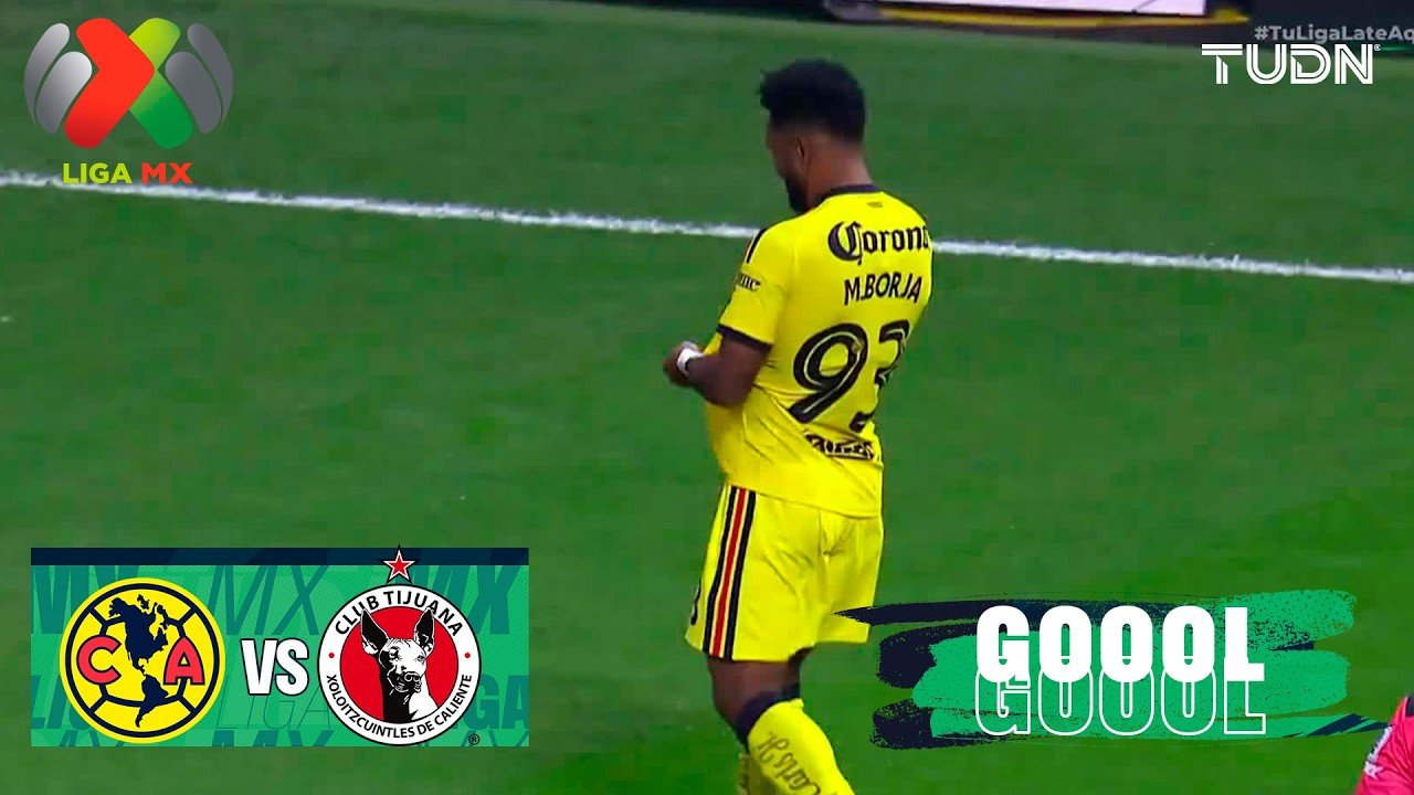 Club América and Club Tijuana share a 1-1 draw in Apertura
