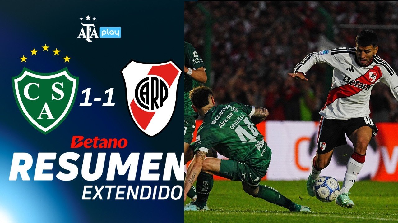 Sarmiento 1 - 1 River Plate — Full Highlights